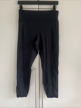 Lululemon Paisley Lace Overlay Tight 25" 2025 EUC